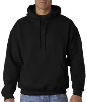 12500 Gildan Adult Gildan DryBlendHooded Sweatshirt Black