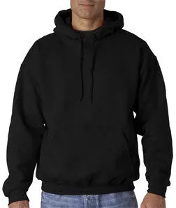 12500 Gildan Adult Gildan DryBlendHooded Sweatshirt Black