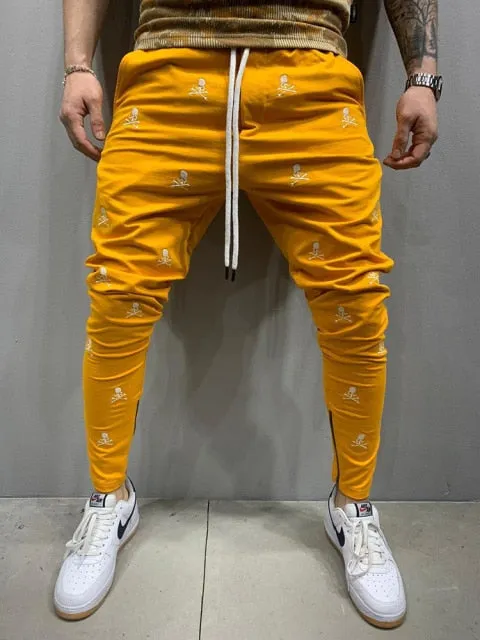 3D Printing Zipper Breathable Casual Slim Jogging