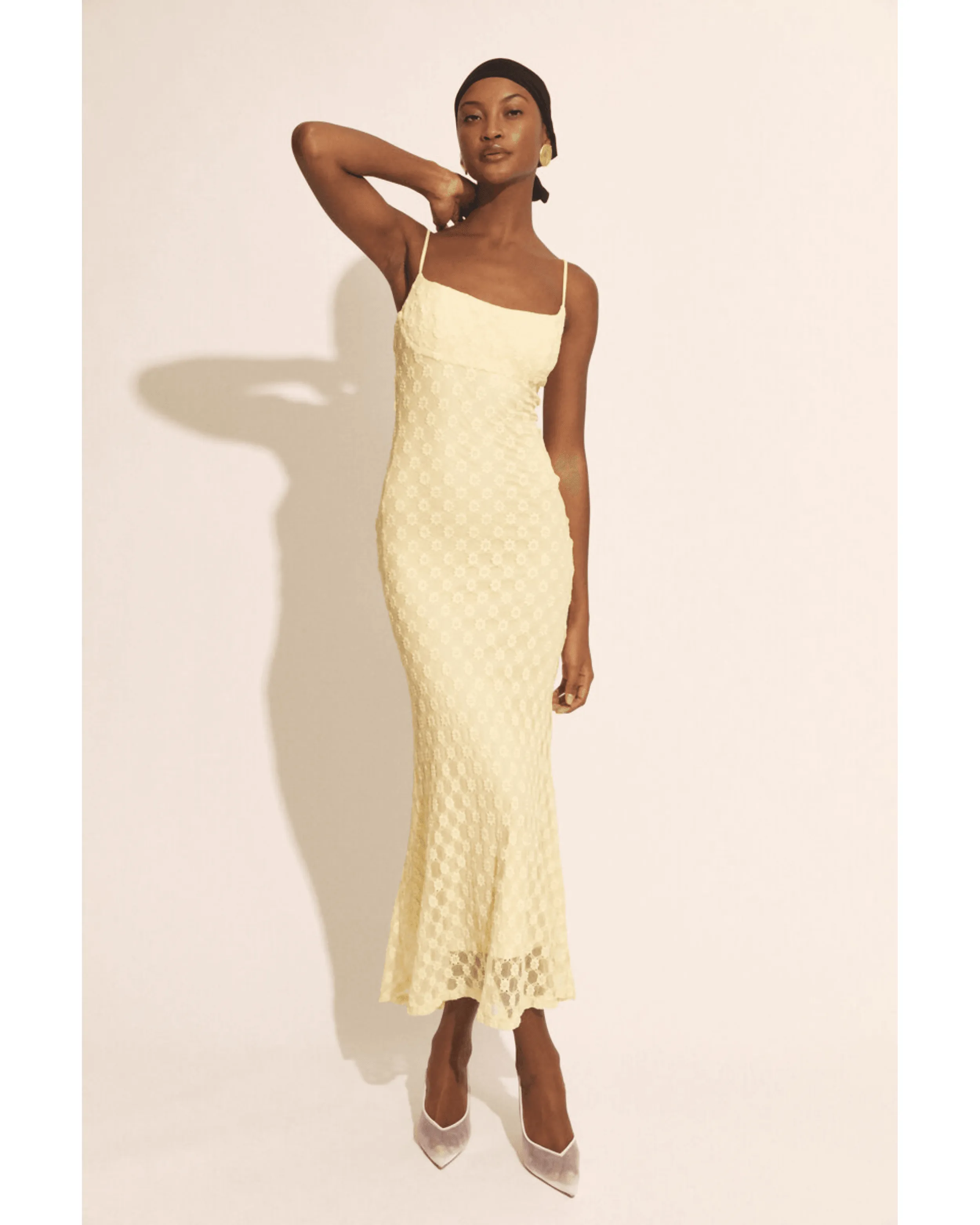 Adoni Mesh Midi Dress