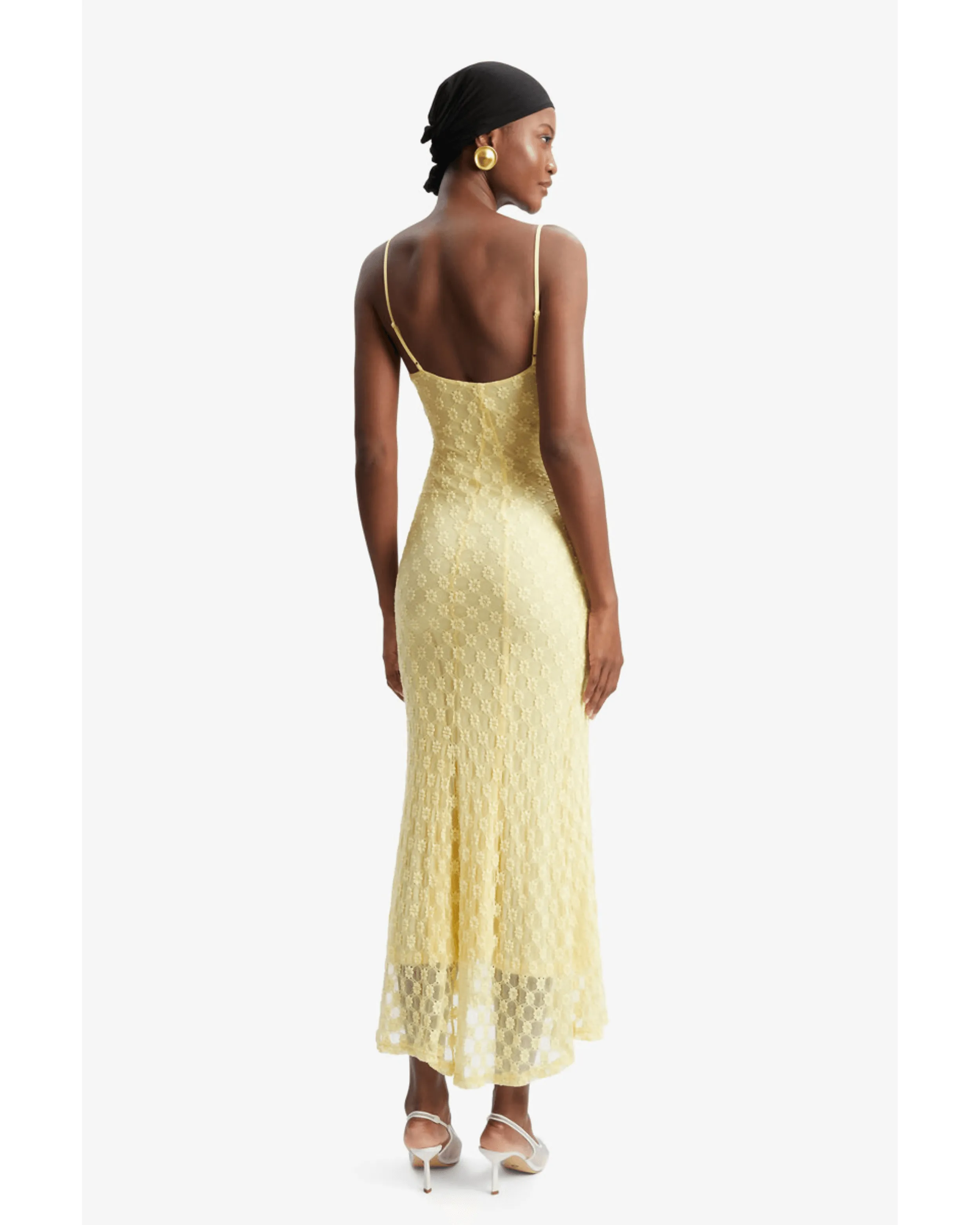 Adoni Mesh Midi Dress