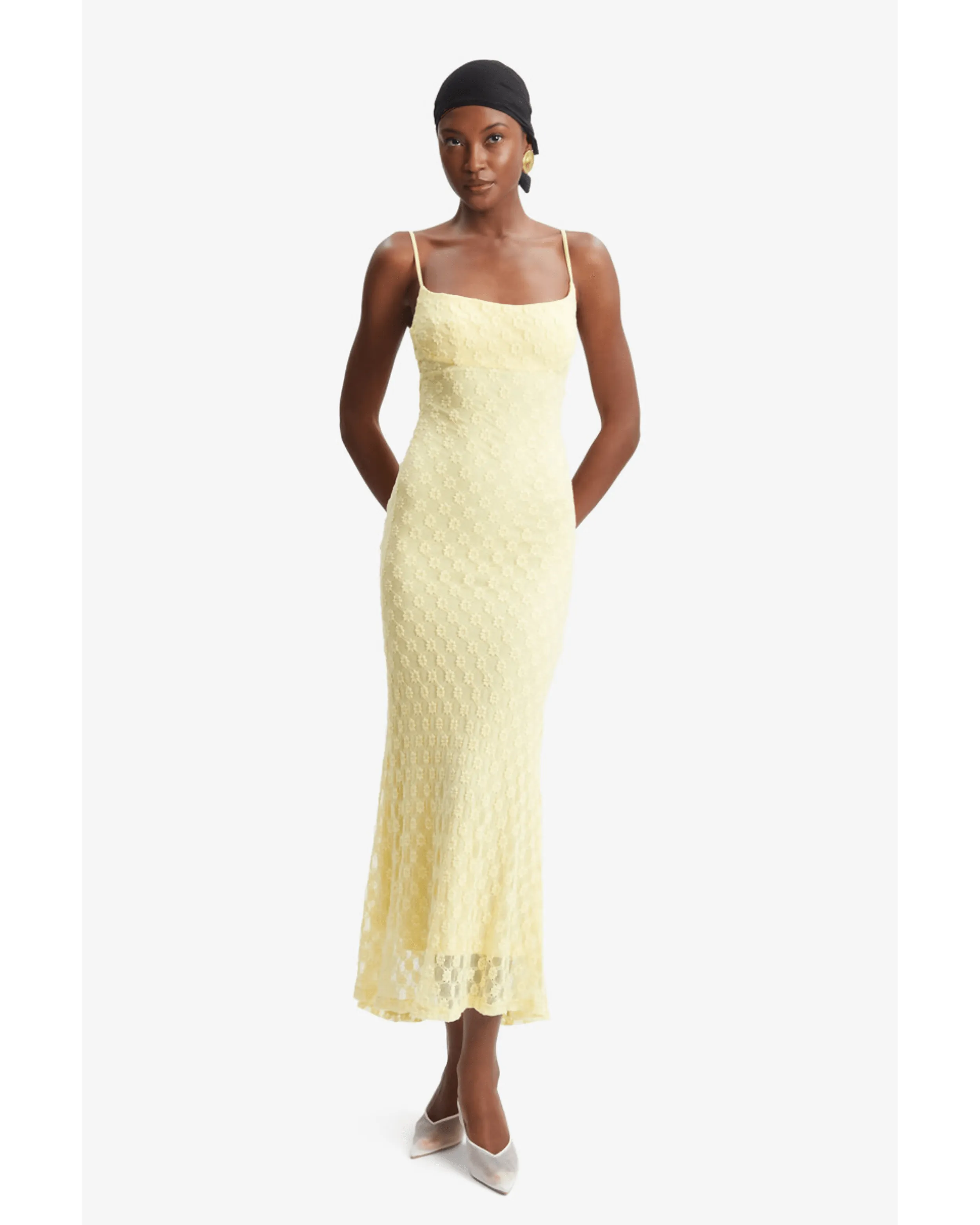 Adoni Mesh Midi Dress
