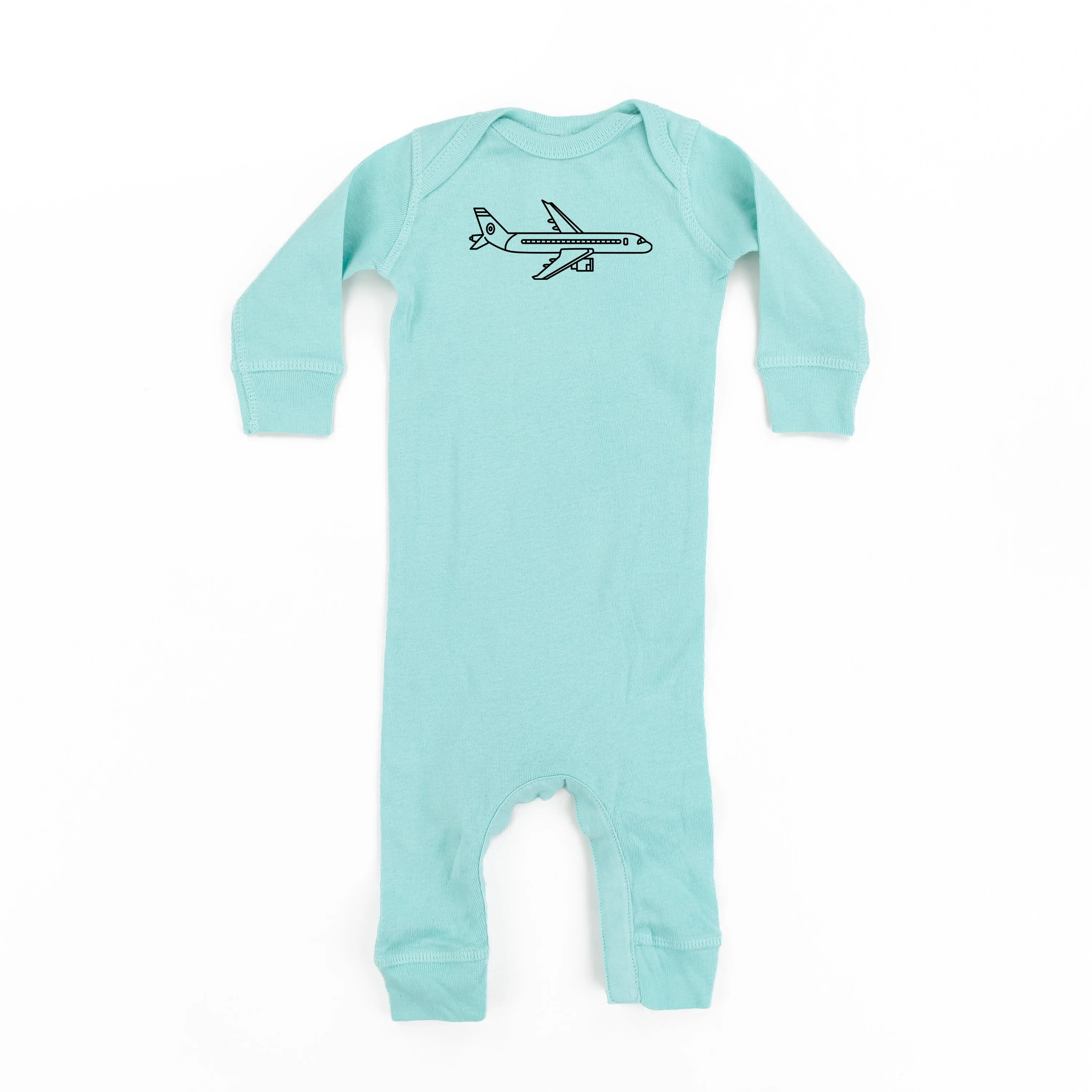 AIRPLANE - Minimalist Design - One Piece Baby Sleeper