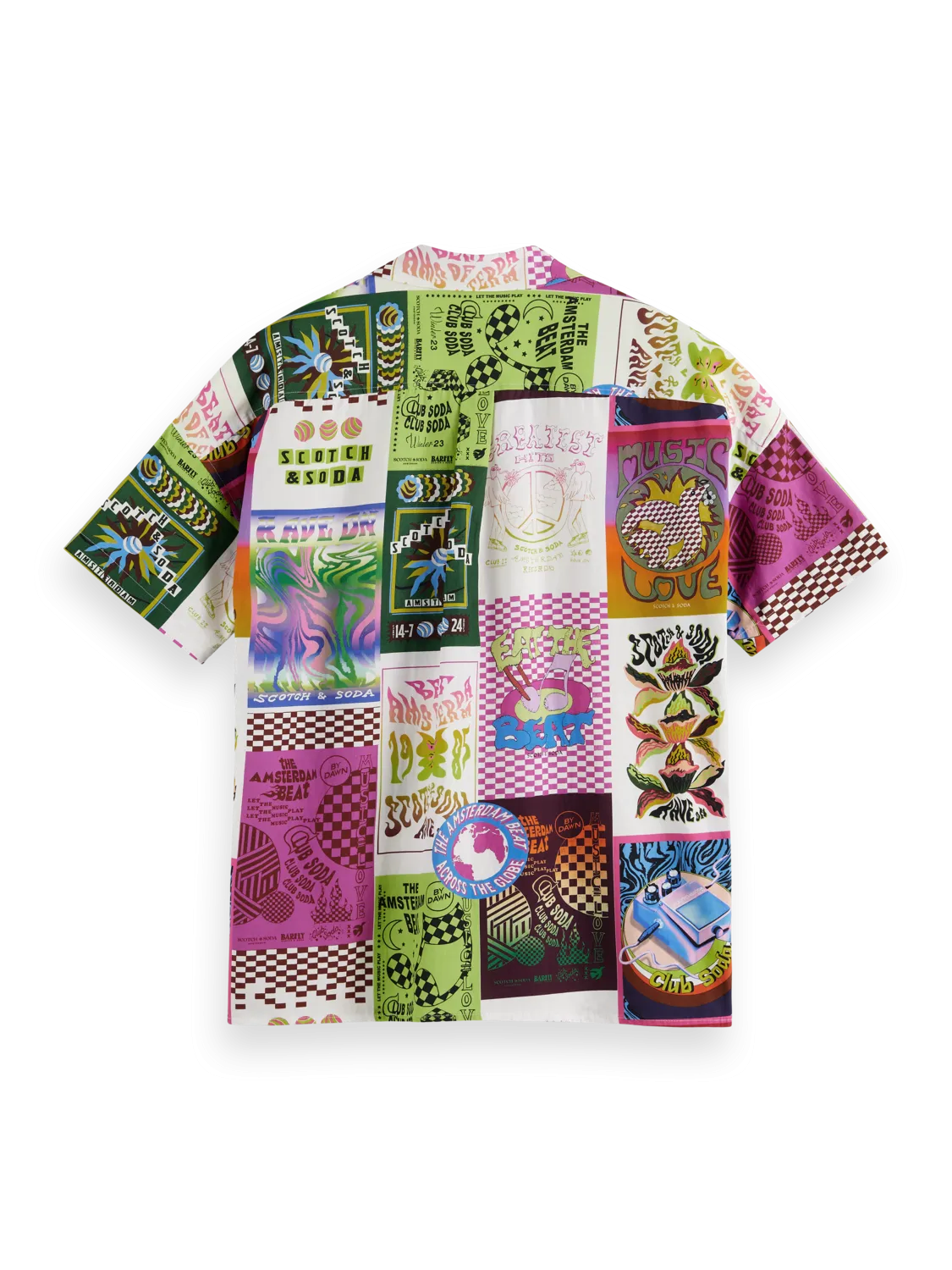 Allover Printed Short Sleeve Shirt