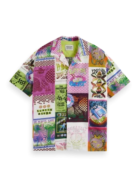 Allover Printed Short Sleeve Shirt