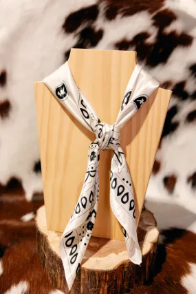 Amara Cream Paisley Wild Rag ✙ON SALE NOW✙