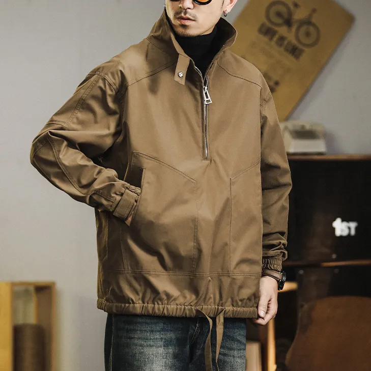 American Retro Windproof Jacket P0830