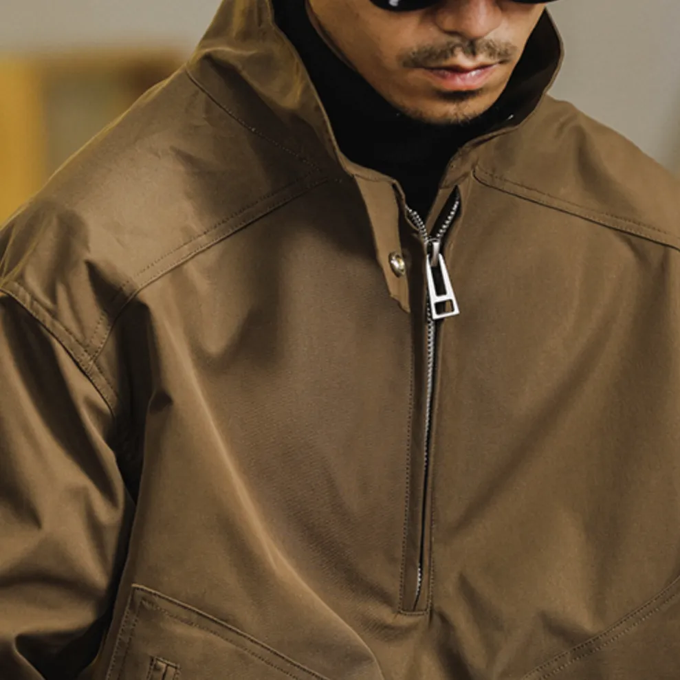 American Retro Windproof Jacket P0830