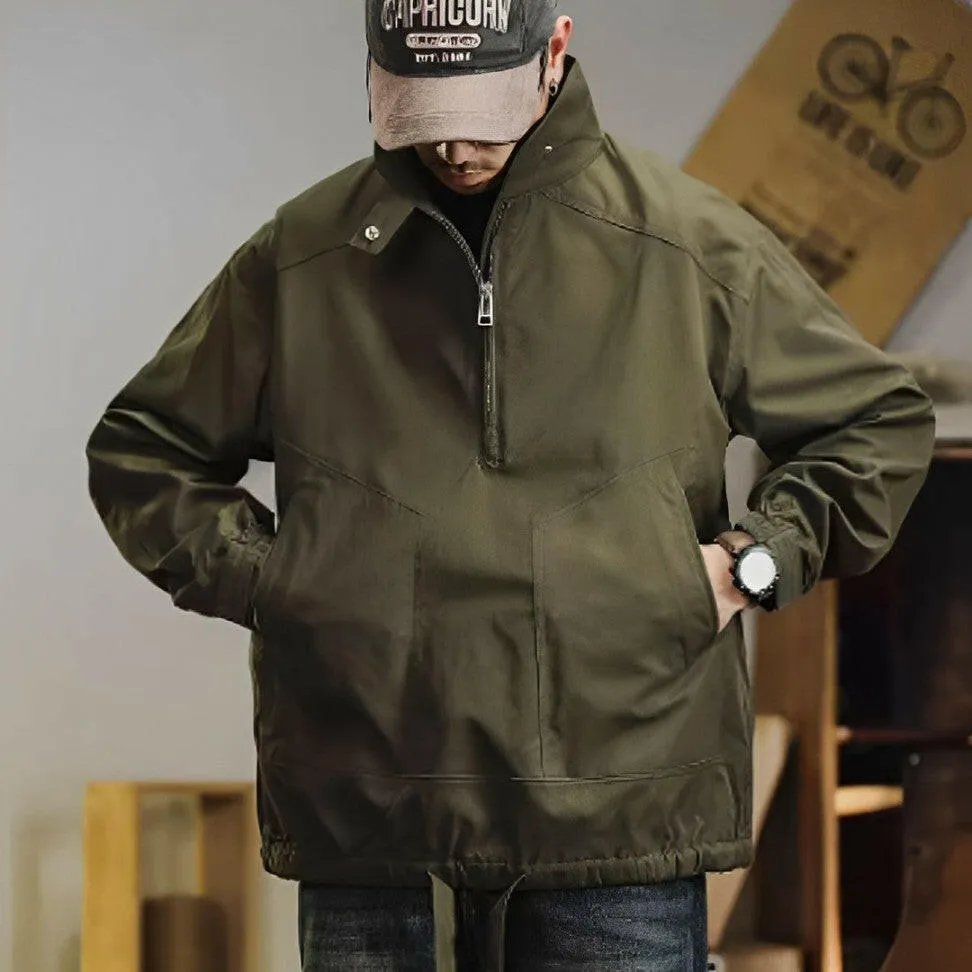 American Retro Windproof Jacket P0830