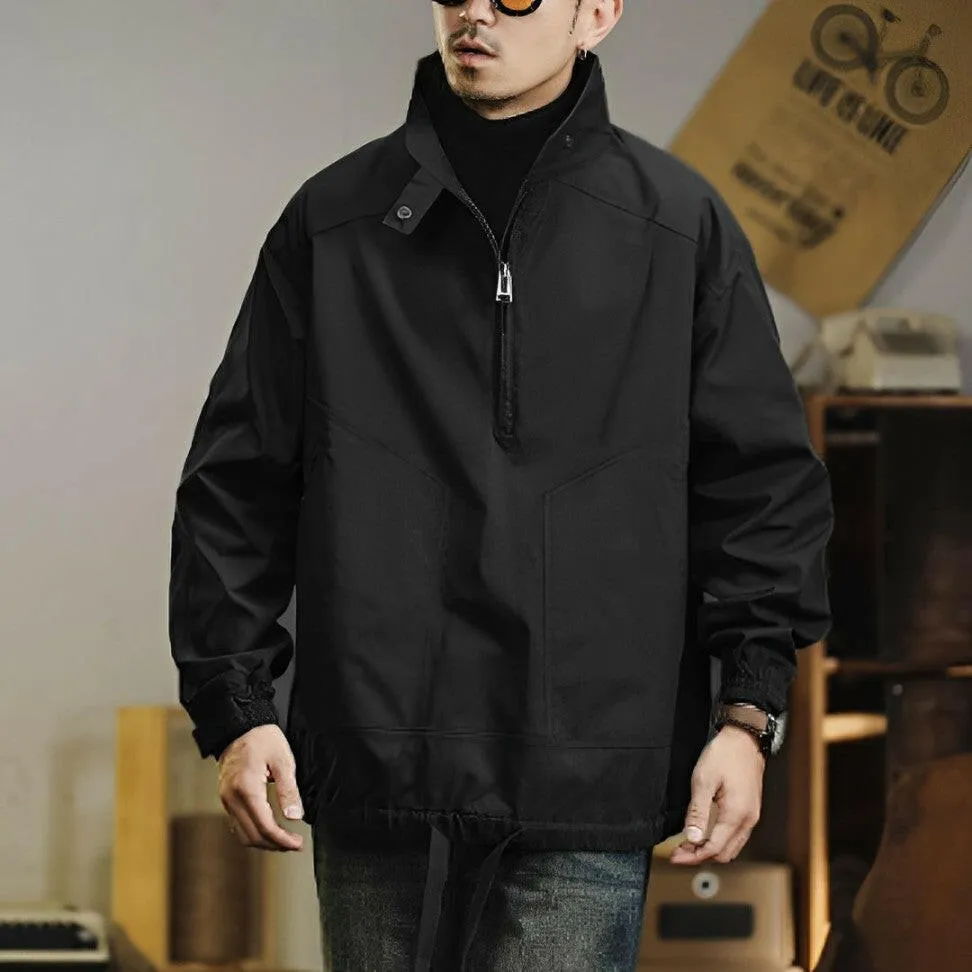 American Retro Windproof Jacket P0830
