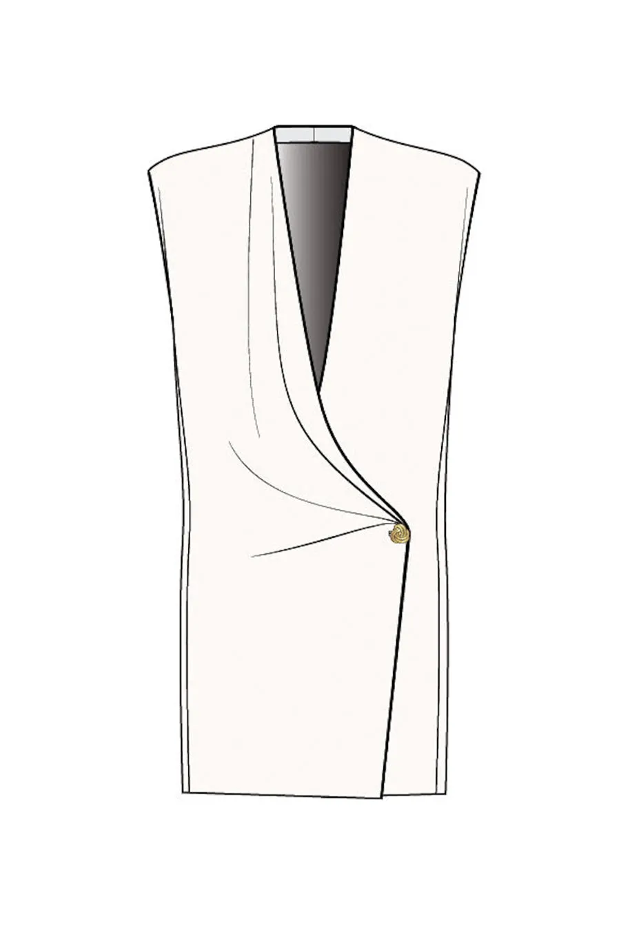 Anine Bing - Venice Mini Dress in Ivory