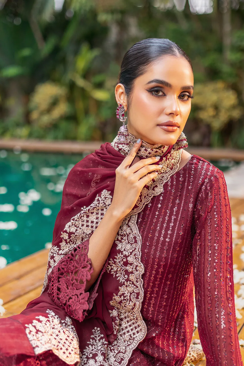 Azure Luxe Formals – Crimson Rush