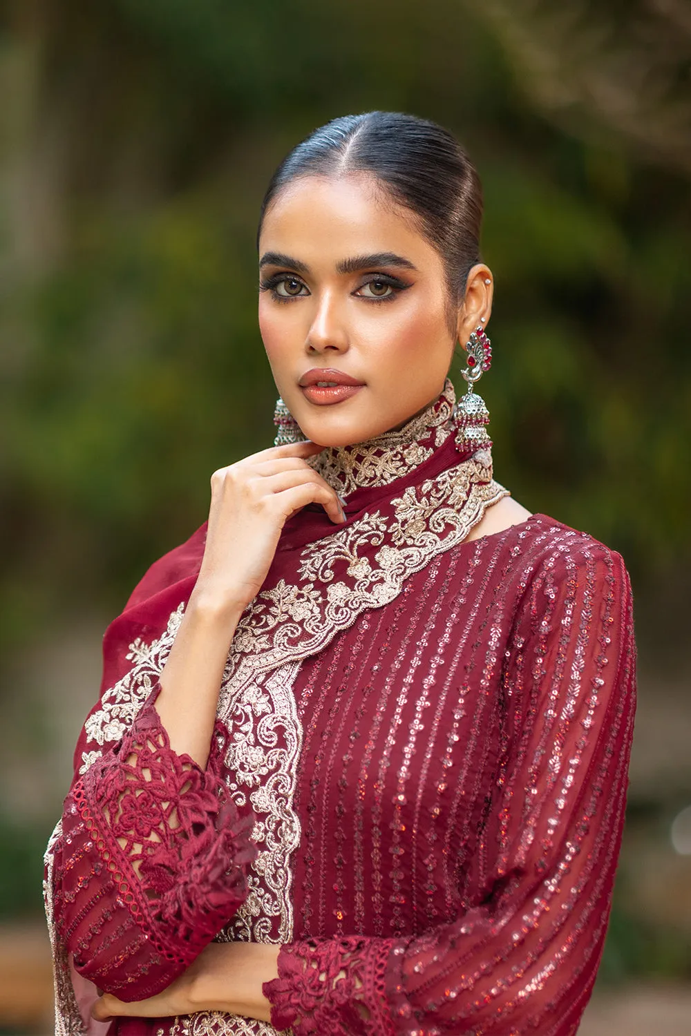 Azure Luxe Formals – Crimson Rush