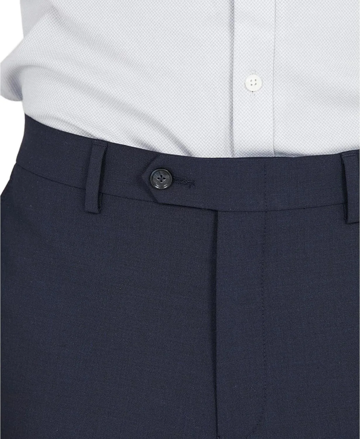 Bar Iii Mens Slim fit Dress Pants 36 / 30 Blue Solid