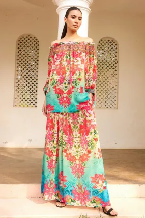 BLUE BLOSSOM LOUNGE PANTS