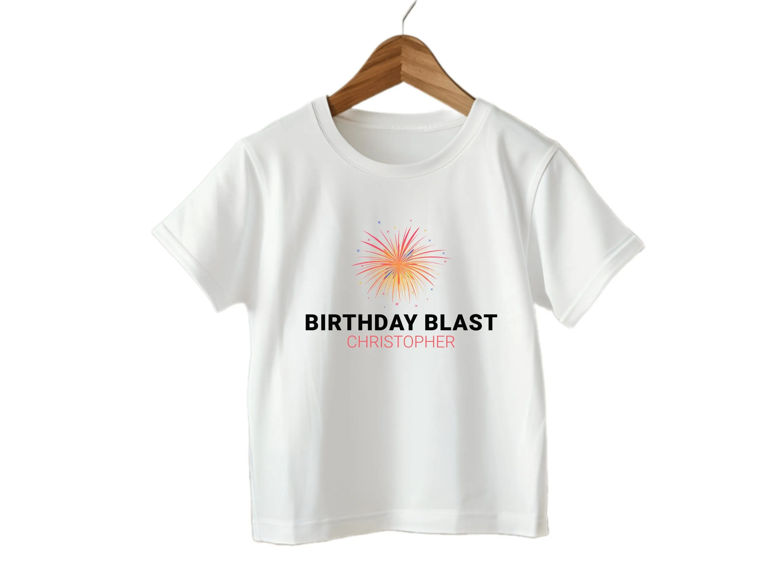 Boys Custom Name Long Sleeve Christmas Blast Bodysuit Gift