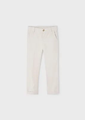 boys linen dress pant