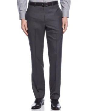 Calvin Klein Mens Slim fit Dress Pants 34 / 30 Grey Stretch