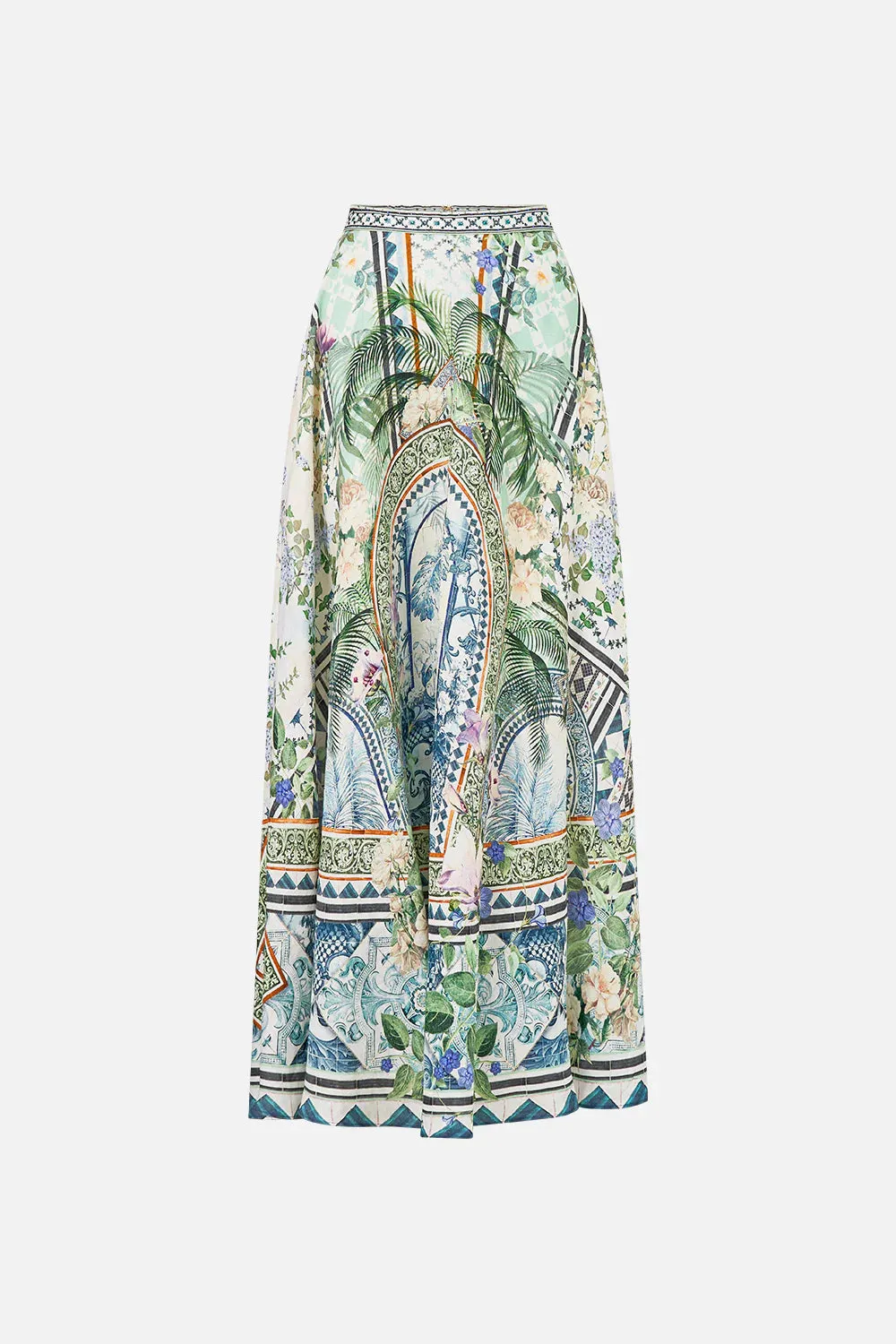Camilla Jardim Party Maxi Circle Skirt