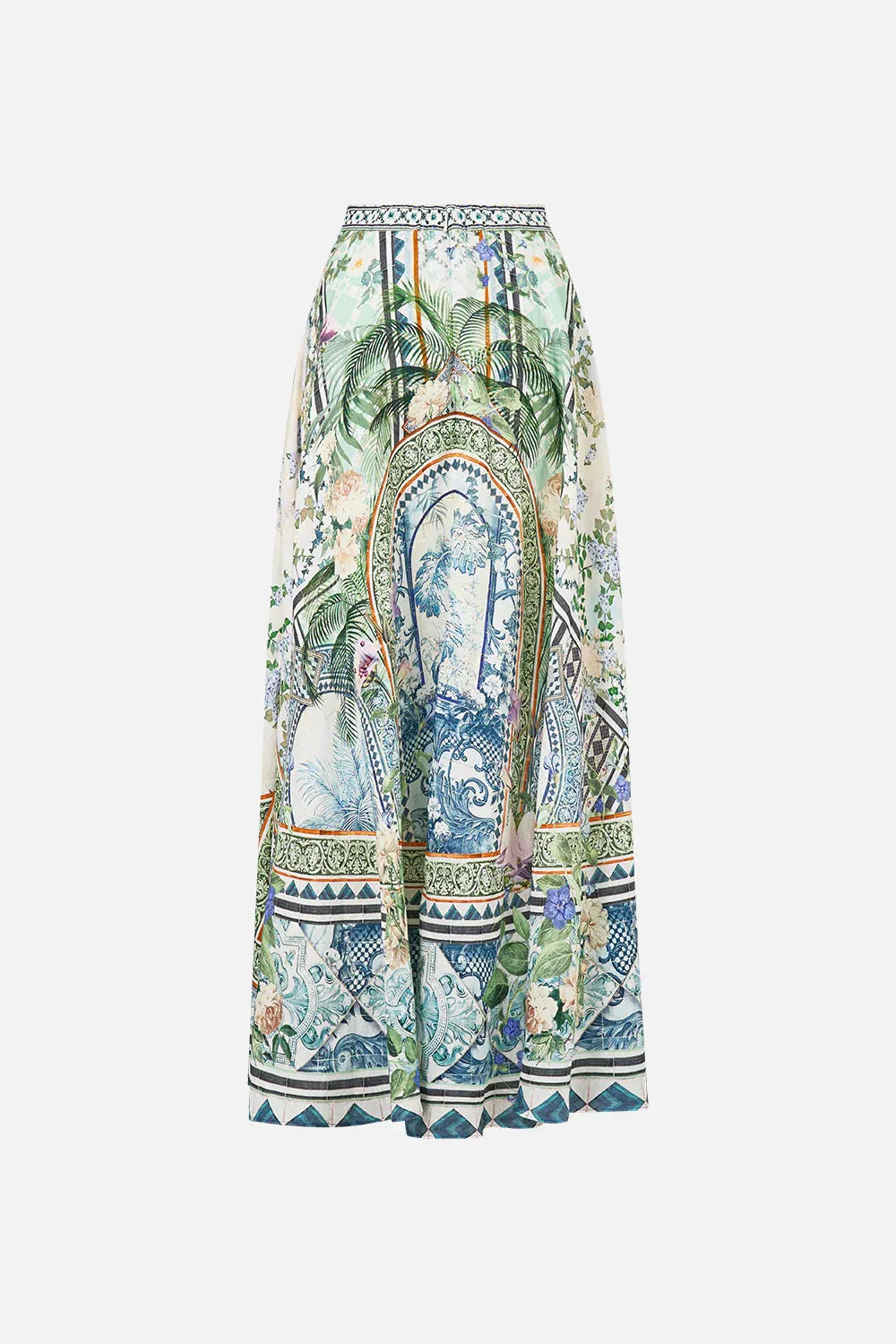 Camilla Jardim Party Maxi Circle Skirt