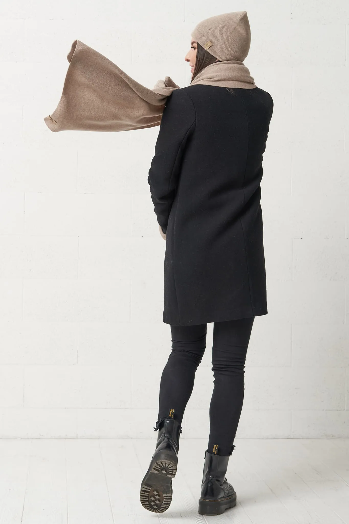 Cashmere winter camel set