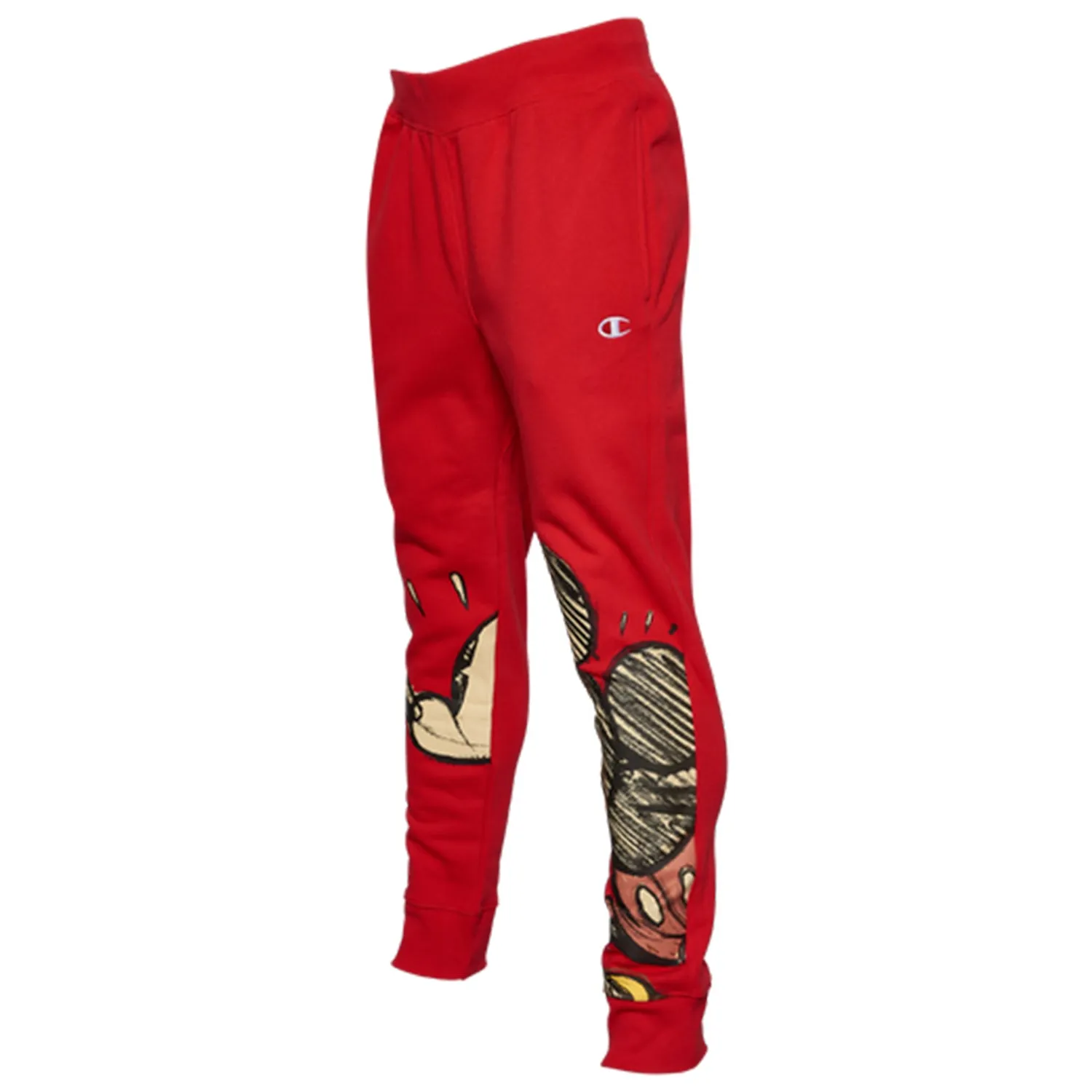 Champion x Disney Men's Pants Scarlet-Black