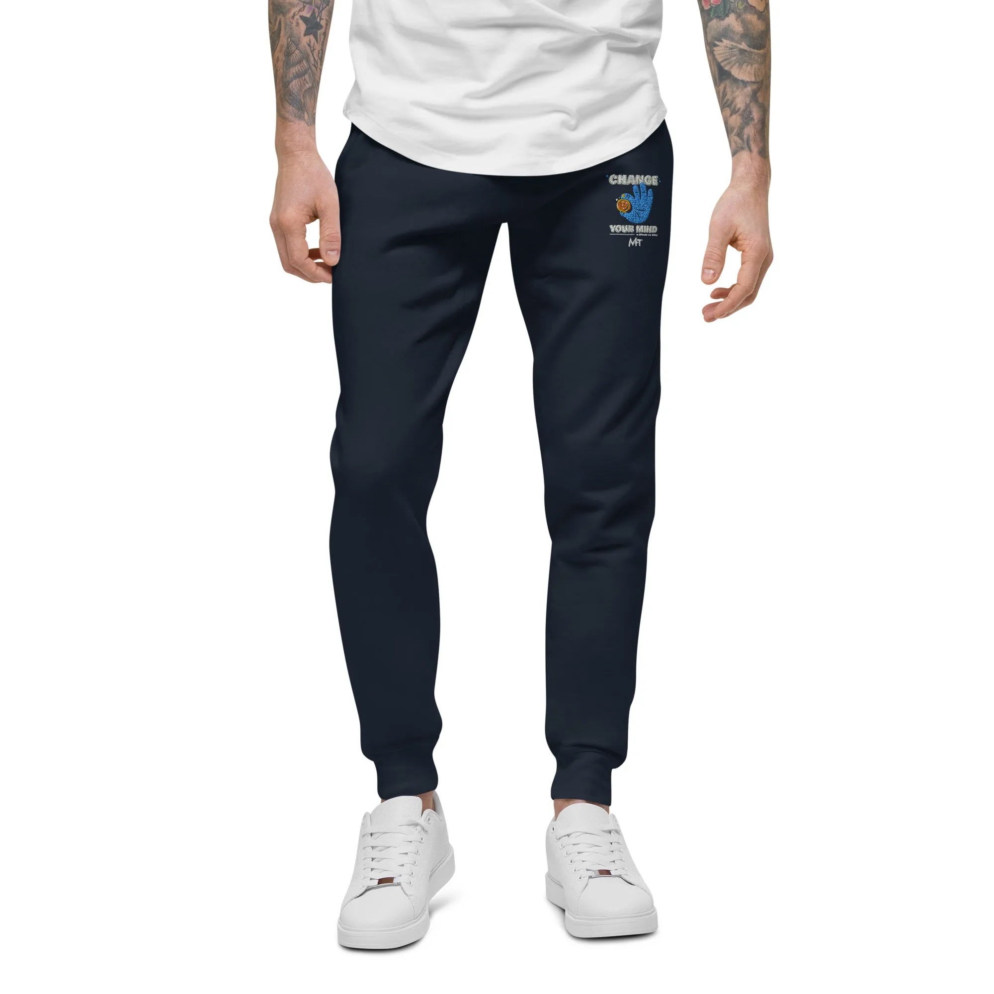Change your mind in Bitcoin we Trust - Unisex fleece sweatpants