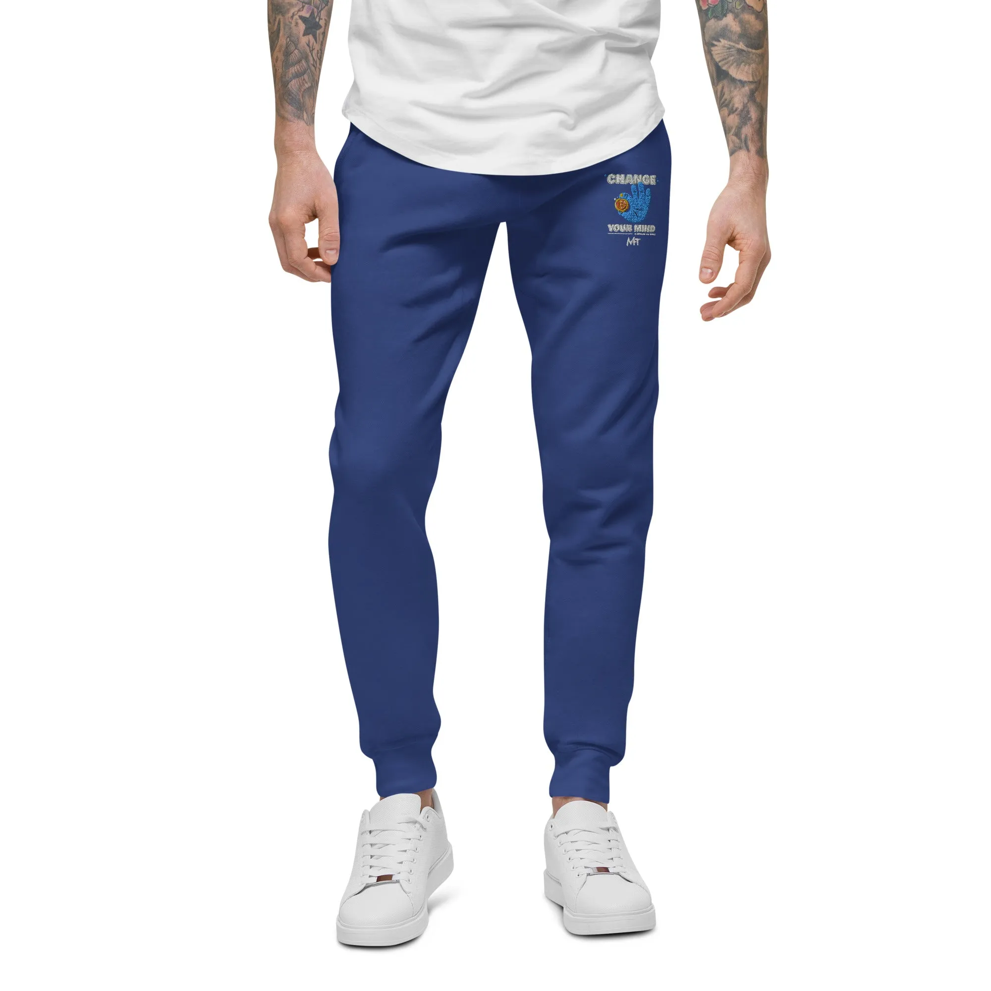 Change your mind in Bitcoin we Trust - Unisex fleece sweatpants