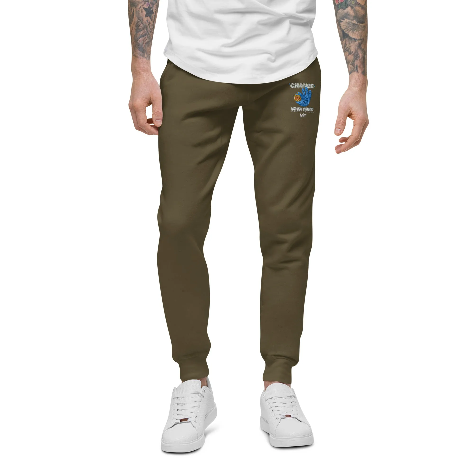 Change your mind in Bitcoin we Trust - Unisex fleece sweatpants