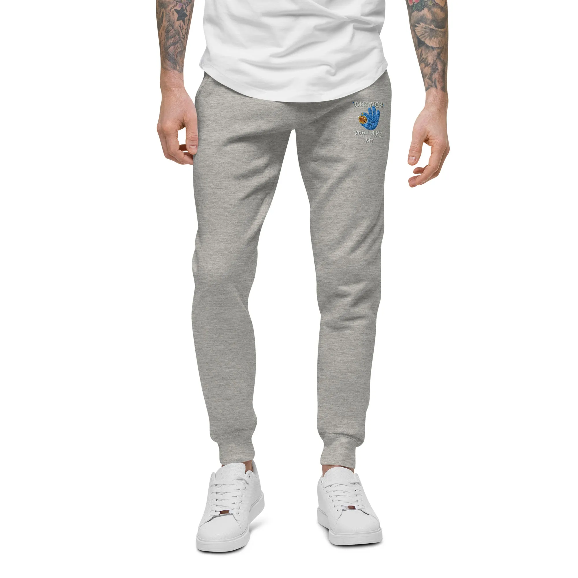 Change your mind in Bitcoin we Trust - Unisex fleece sweatpants