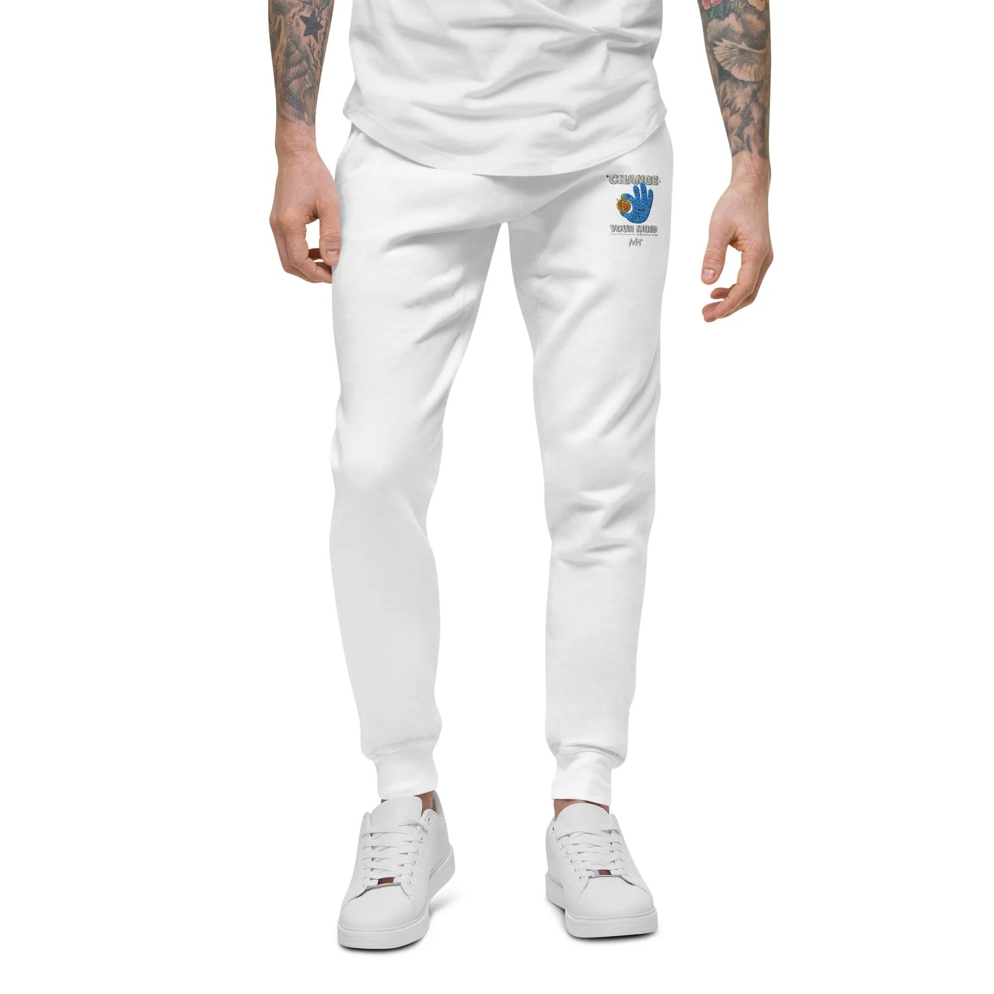 Change your mind in Bitcoin we Trust - Unisex fleece sweatpants