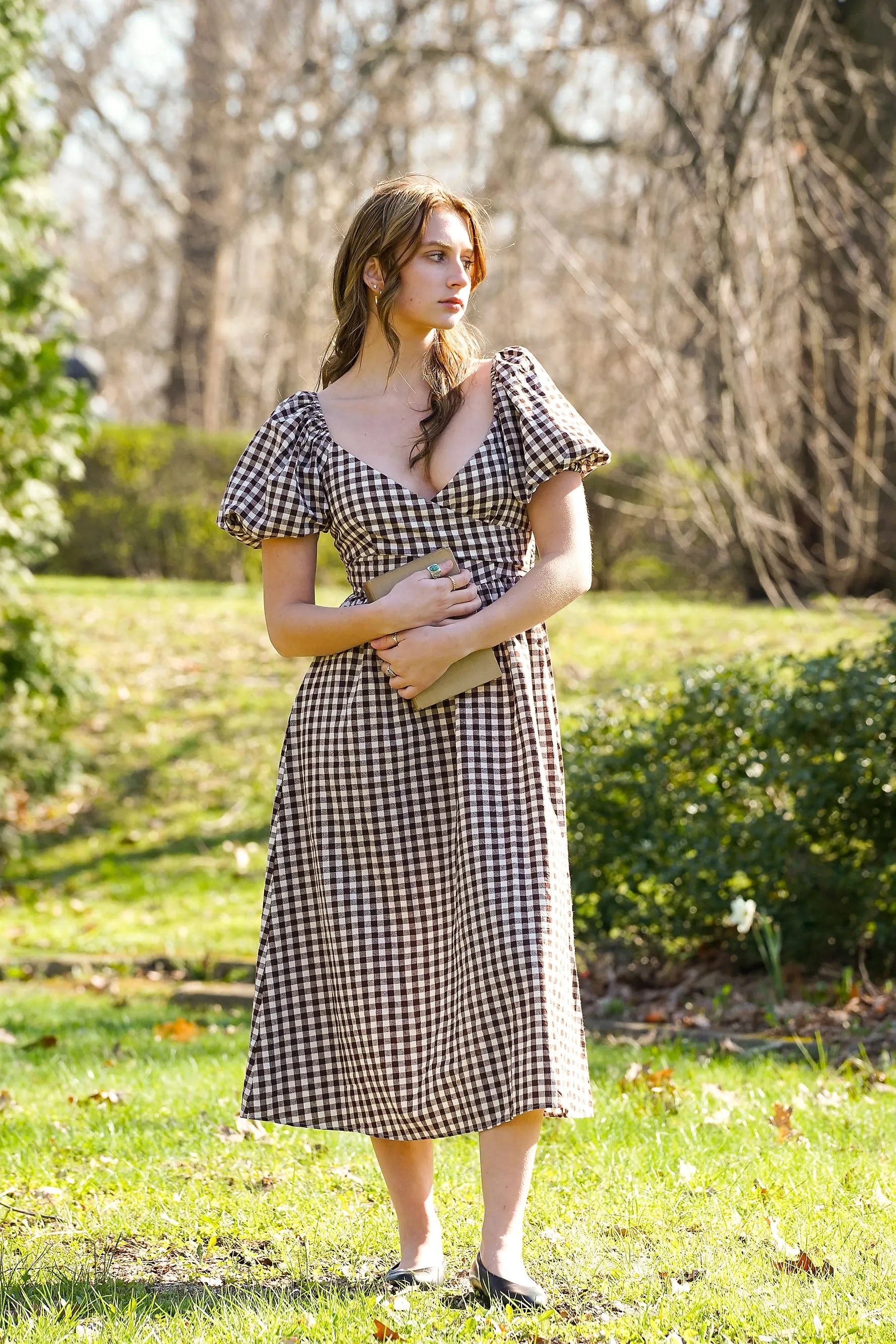 Country Picnic Checkered Dress