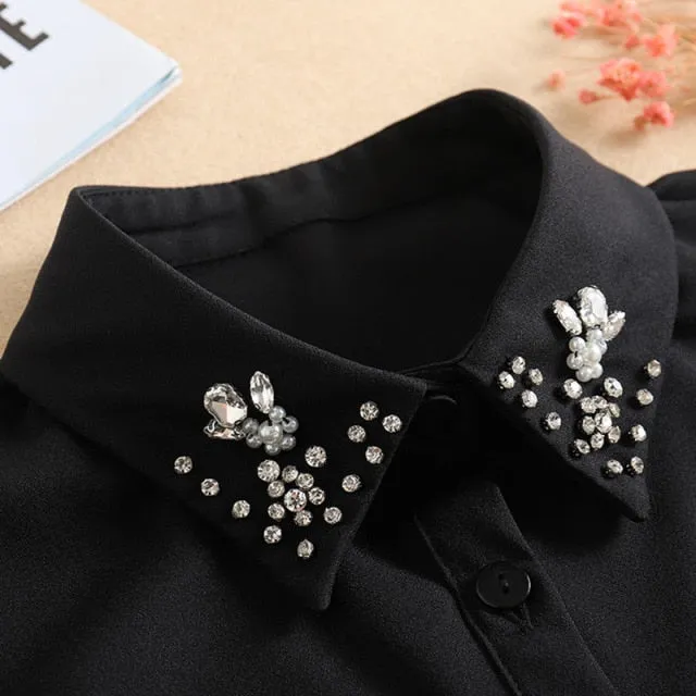 Detachable Fake Shirt Collar