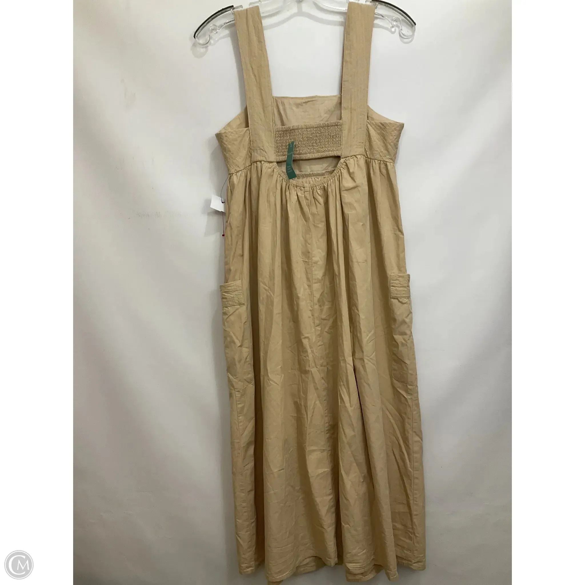 Dress Casual Midi By Maurices In Tan, Size: Xs