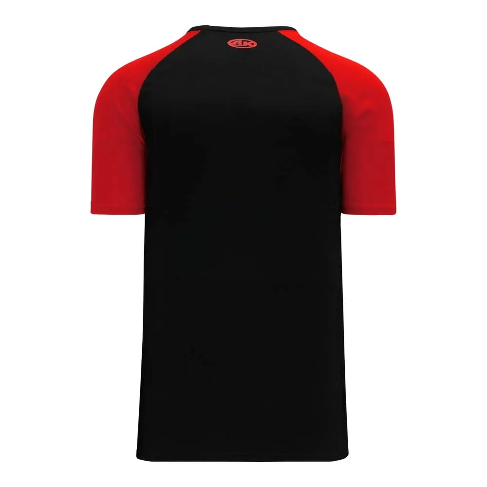 Dryflex V-Neck Pullover Black-Red Jersey
