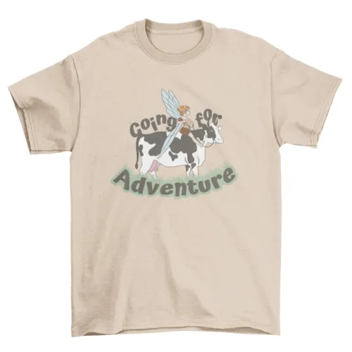 Fairy & Cow Adventure Tee