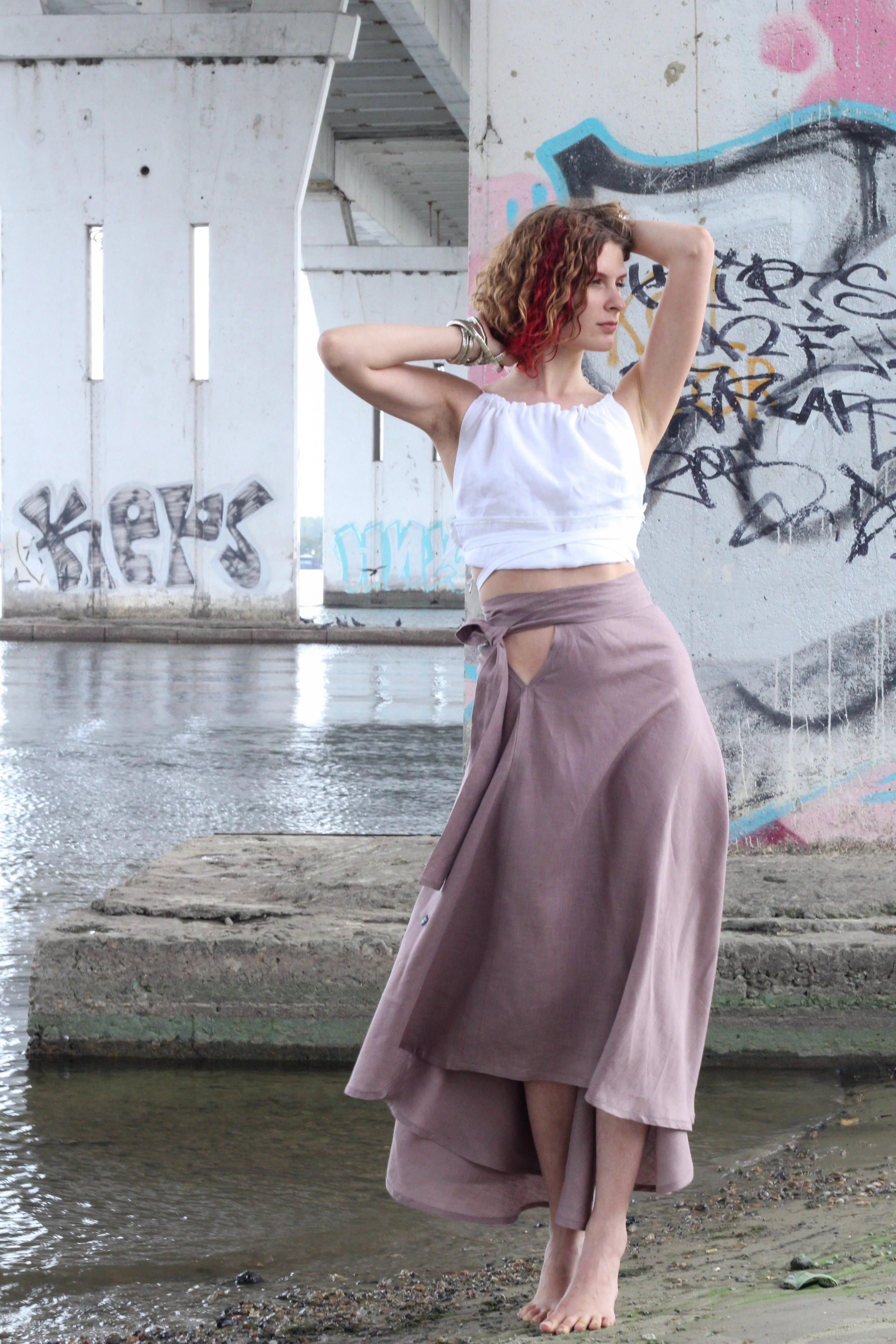 Form 1. Multiway. For F. Cacao (transformable dress)