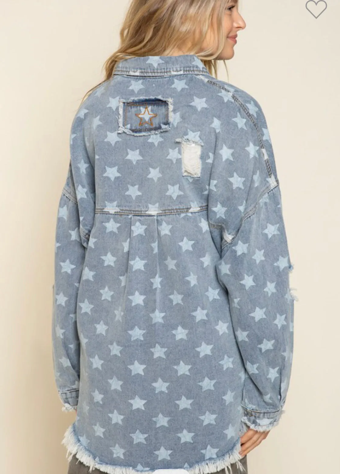 Frankie Star Denim Shacket
