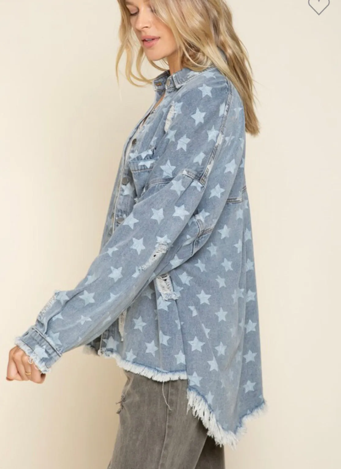 Frankie Star Denim Shacket