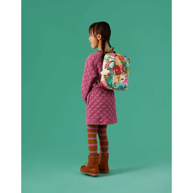 Girls Purple Dia Dress