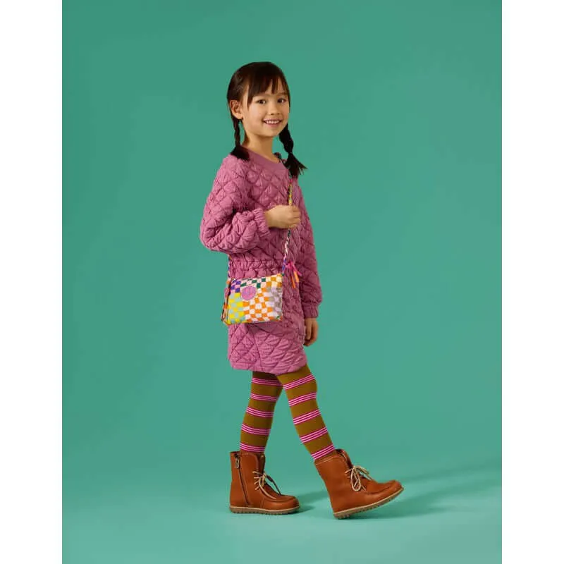 Girls Purple Dia Dress