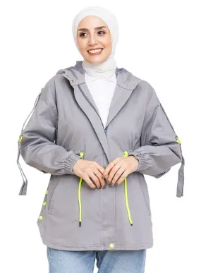 Grey RD-Gabardine Jacket
