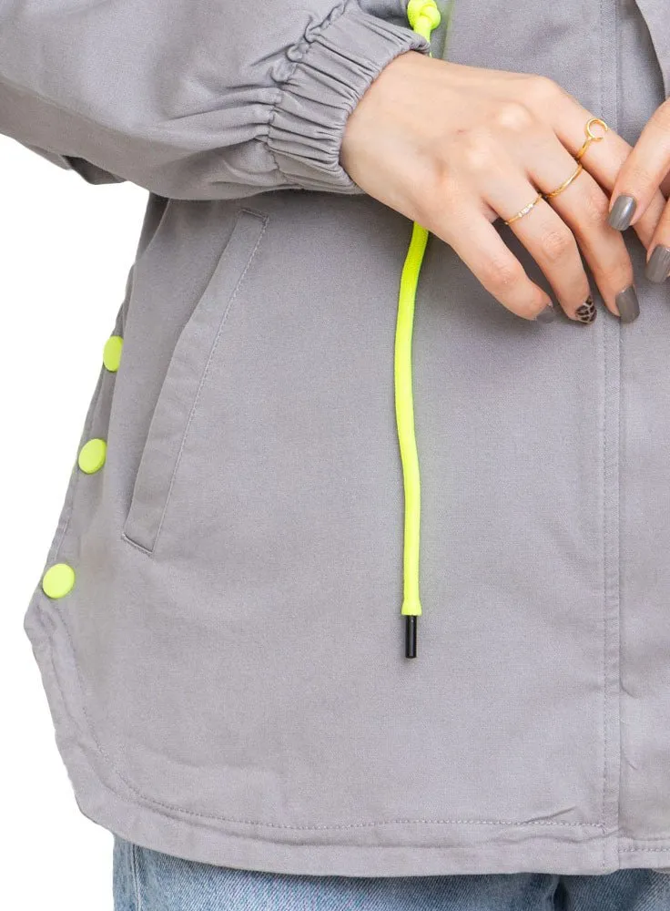 Grey RD-Gabardine Jacket