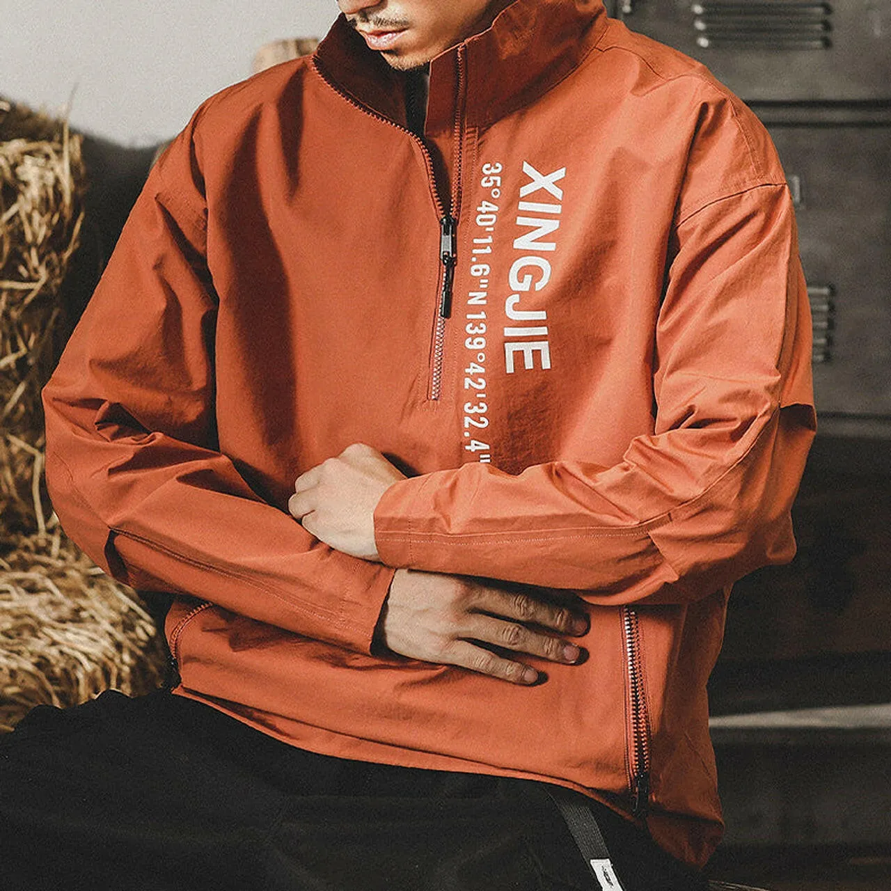 Half Zip Outdoor pullover P0304