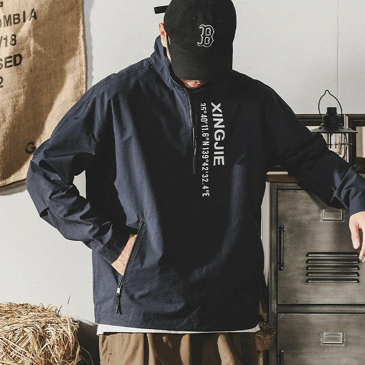 Half Zip Outdoor pullover P0304