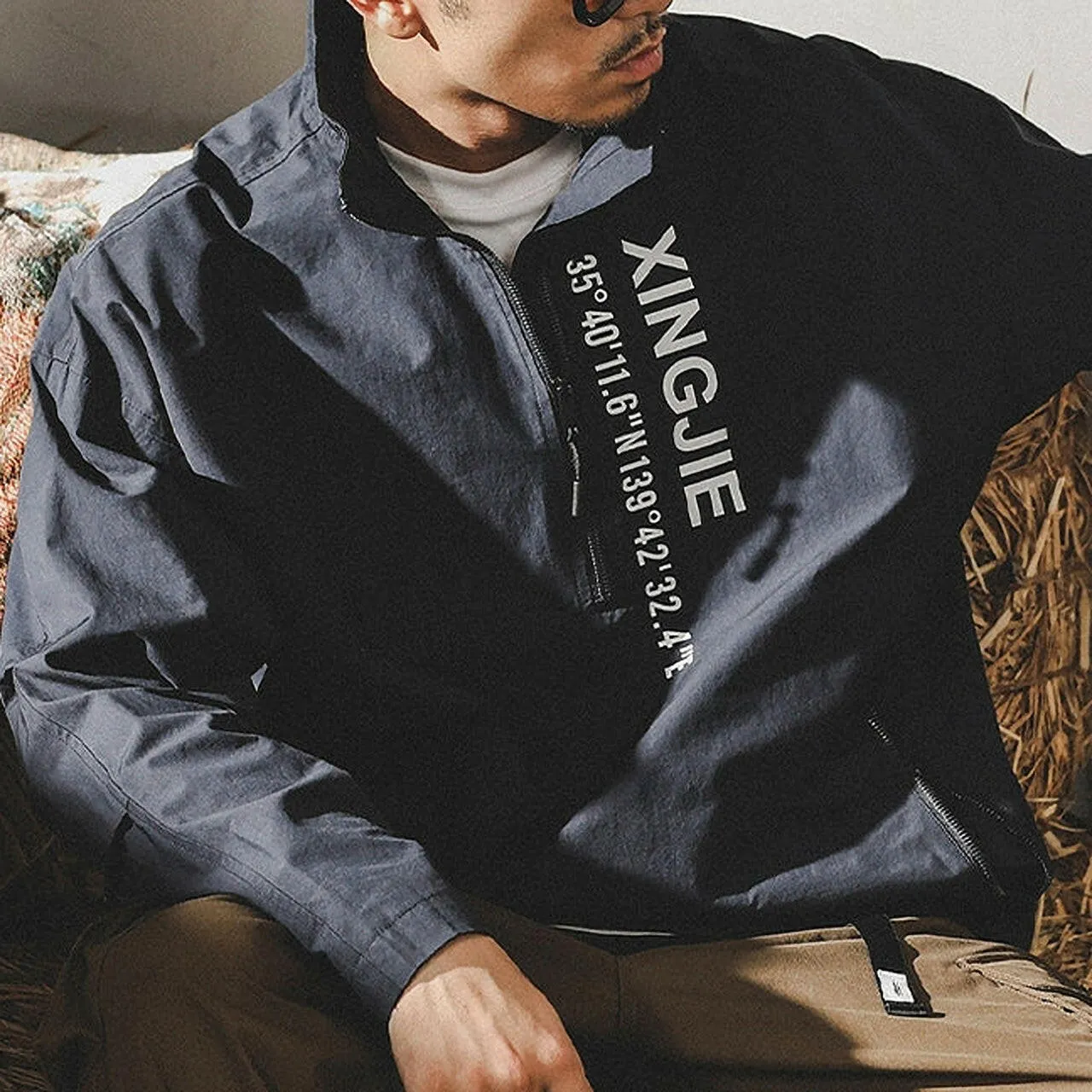 Half Zip Outdoor pullover P0304