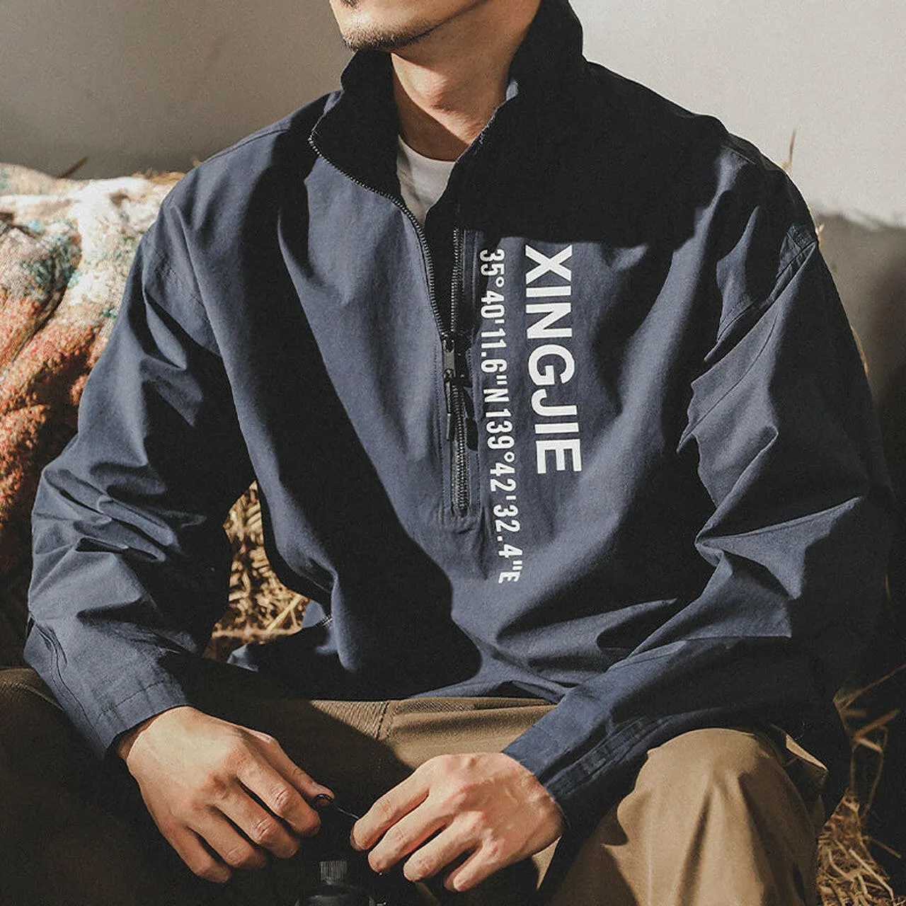 Half Zip Outdoor pullover P0304