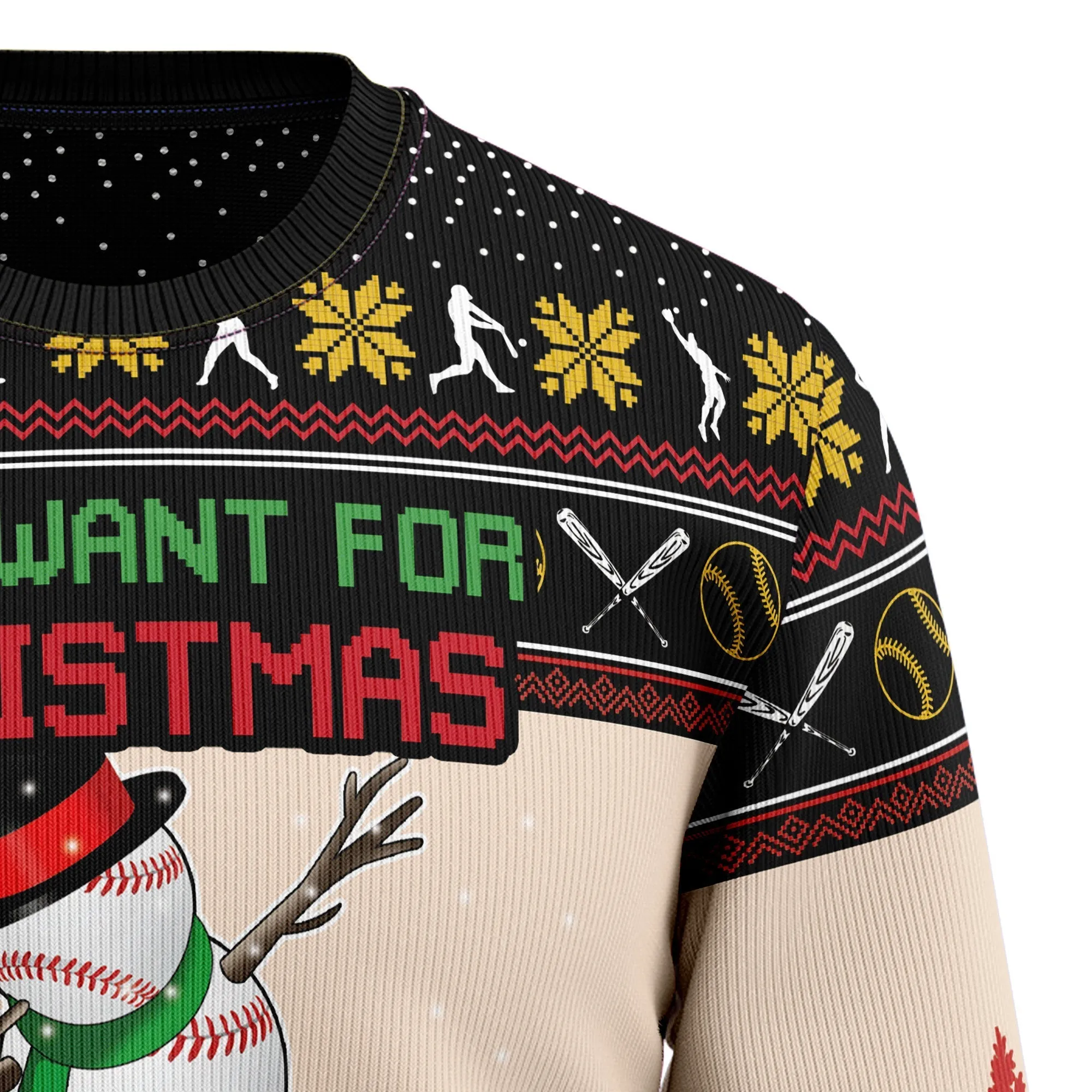 Holiday Ugly Sweater JulesRoche All-Over-Print Winter Style