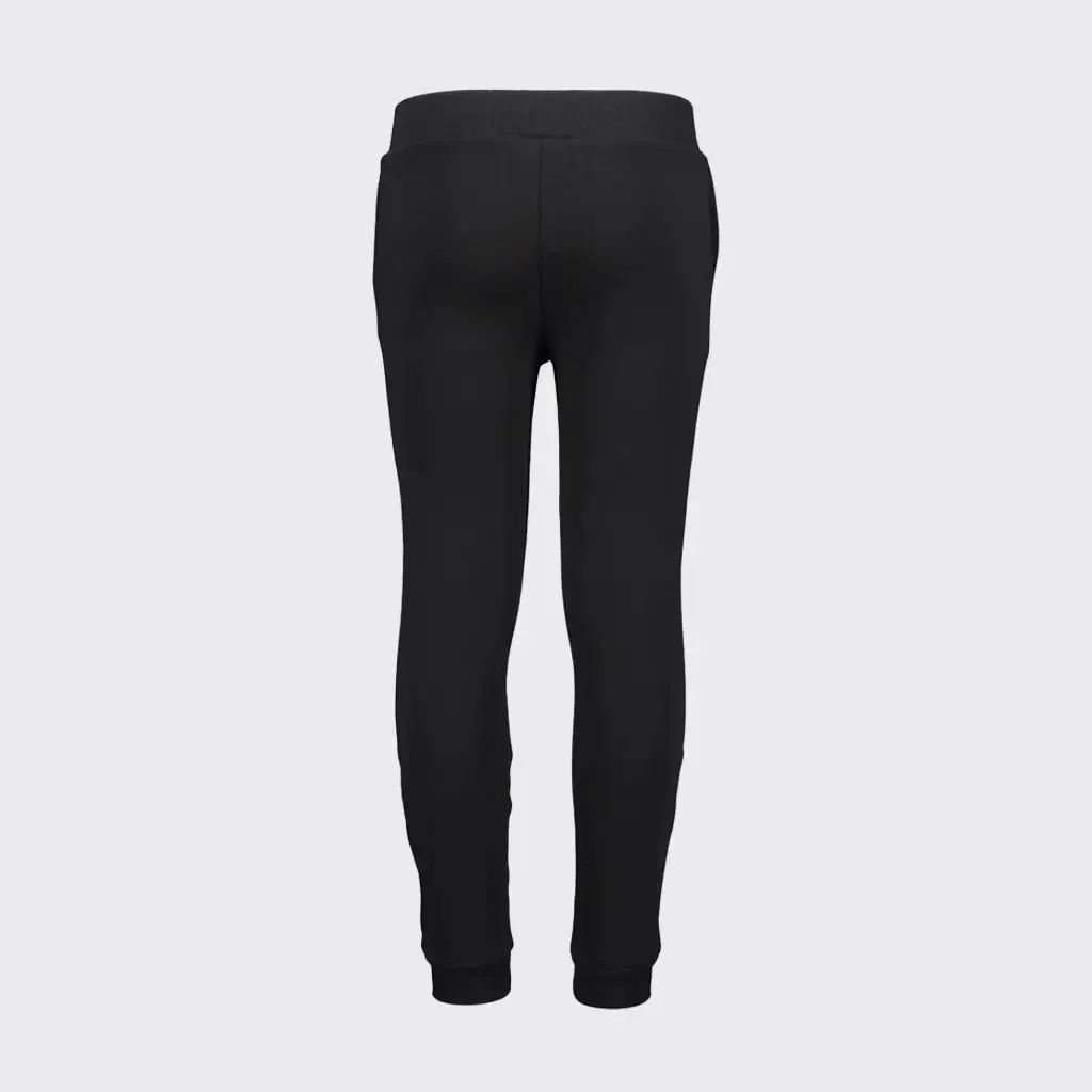 Kid's Tribal Society Plain Joggers- Black