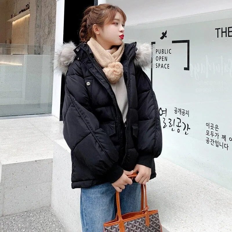 Korean Coat Large with Hair